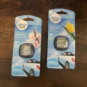 Febreze Car Vent Clips - First Bloom and Happy Spring